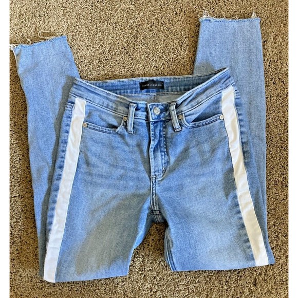 Silver Jeans Women’s Size W26xL27 Most Wanted Skinny Light Wash Midrise Stretch - Picture 4 of 10